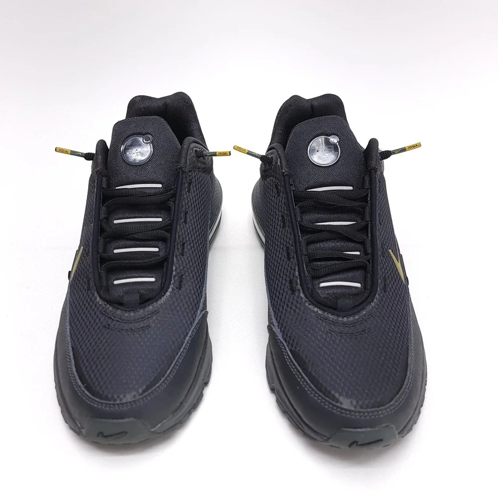 Nike Air Max Pulse‎ Mens Black Gold Low Top Running Shoes HQ2573-001 Size 9.5